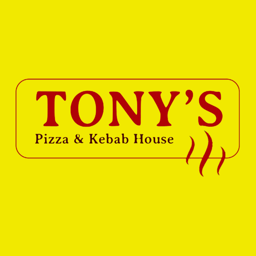 Tonys Pizza & Kebab Bacup logo.